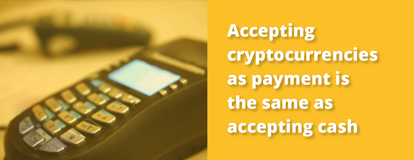 Chấp nhận thanh toán Cryptocurrency như tiền mặt